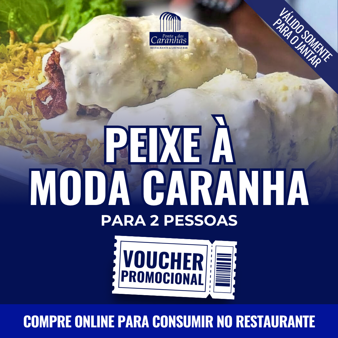 Peixe a moda caranha - 2 pessoas